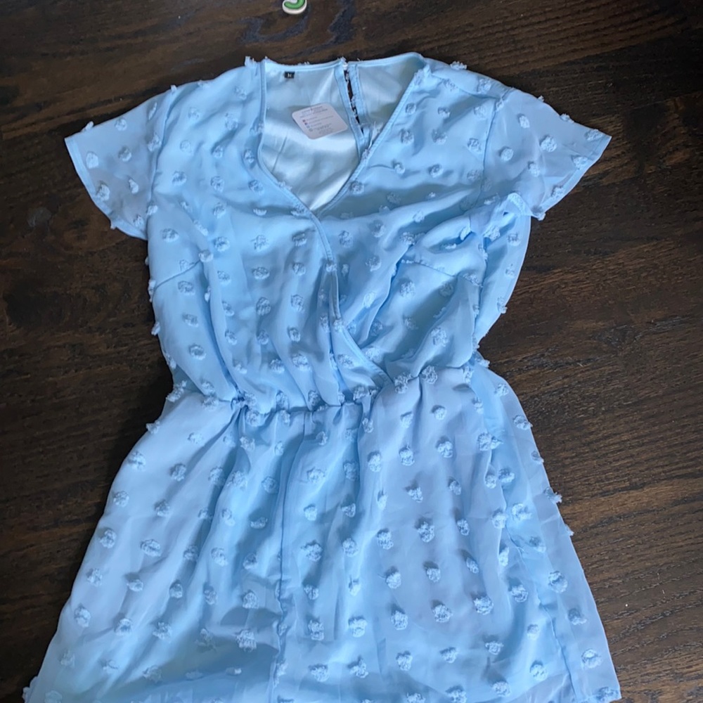 Blue romper